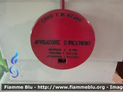 Avvisatore d'incendio
Vigili del Fuoco
Museo presso il Comando Provinciale di Milano
