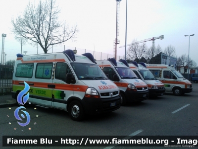 Ambulanze varie
P.A.V. Croce Verde Verona
Ambulanze 38 - 39 - 36 - 29


