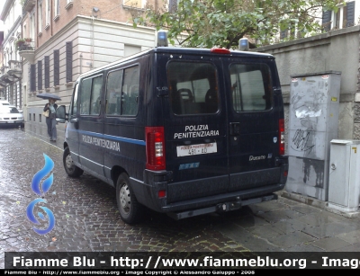Fiat Ducato III Serie
Polizia Penitenziaria
Minibus da 9 Posti per il Trasporto del Personale
POLIZIA PENITENZIARIA 481 AD
Parole chiave: Fiat Ducato III serie Polizia Penitenziaria