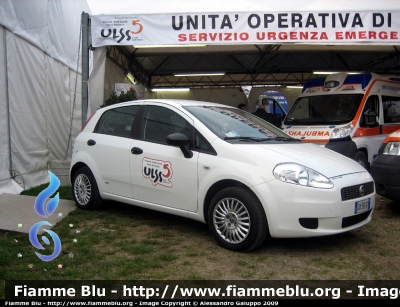 Fiat Grande Punto
Azienda ULSS 5
Ovest Vicentino
Automezzo di servizio
Parole chiave: Fiat_GPunto_SUEM_118_Ovest_Vicentino