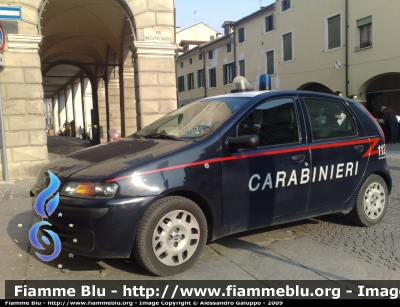 Fiat Punto II serie
Carabinieri 
Comando stazione Castelbaldo ( PD )
Parole chiave: Fiat Punto_IIserie