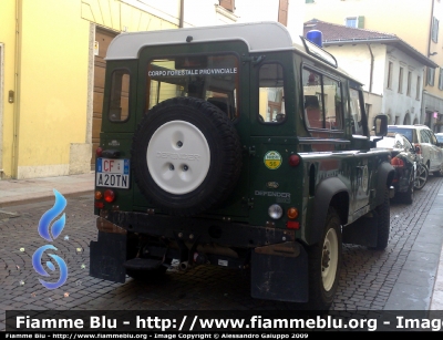 Land Rover Defender 90
Corpo Forestale Provincia di Trento
CF A20 TN
Parole chiave: Land-Rover Defender_90 CFA20TN