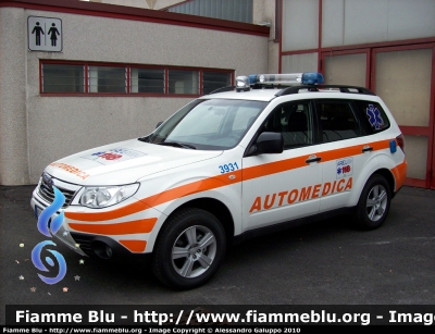 Subaru Forester V serie
AREU 118
Regione Lombardia 
Automedica 3931
Parole chiave: Subaru Forester_Vserie AREU_118 REAS_2010