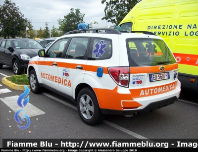 Subaru Forester V serie
AREU 118
Regione Lombardia
Automedica 3933
Parole chiave: Subaru Forester_Vserie AREU_118 REAS_2010