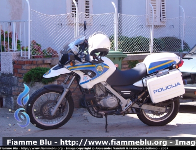 BMW F650GS 
Republika Hrvatska - Croazia
Policija - Polizia
Parole chiave: BMW F650GS
