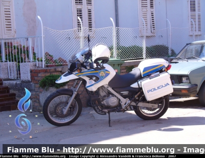 BMW F650GS 
Republika Hrvatska - Croazia
Policija - Polizia
Parole chiave: BMW F650GS