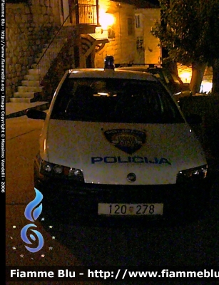 Fiat Punto II serie
Republika Hrvatska - Croazia
 Policija - Polizia
 Immagine © Massimo Vandelli
Parole chiave: Fiat Punto_IIserie