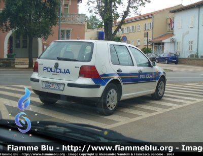 Volkswagen Golf IV serie
Republika Hrvatska - Croazia
 Policija - Polizia
Parole chiave: Volkswagen Golf_IVserie