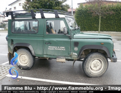 Land Rover Defender 90
Polizia Provinciale Udine
Parole chiave: Land-Rover Defender_90