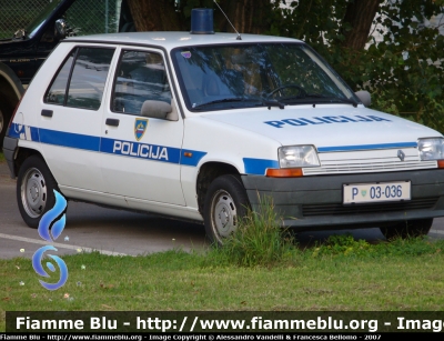 Renault 5 II serie
Republika Slovenija - Repubblica Slovena
Policija - Polizia
Parole chiave: Renault 5_IIserie Policija Polizia Slovenia