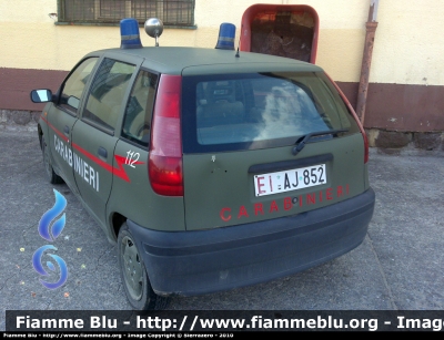 Fiat Punto I serie
Carabinieri
Polizia Militare presso l'Esercito
EI AJ 852
Parole chiave: Fiat Punto_Iserie EIAJ852