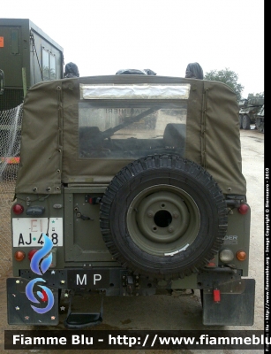 Land Rover Defender 90
Carabinieri
Polizia Militare presso l'Esercito
EI AJ 418
Parole chiave: Land-Rover Defender_90 EIAJ418