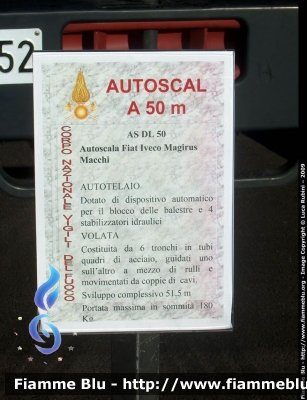 Iveco 330-35
Vigili del Fuoco
Comando Provinciale di Bologna
AutoScala da 50 metri
VF 16252
Scheda descrittiva
Parole chiave: Iveco 330-35 VF16252