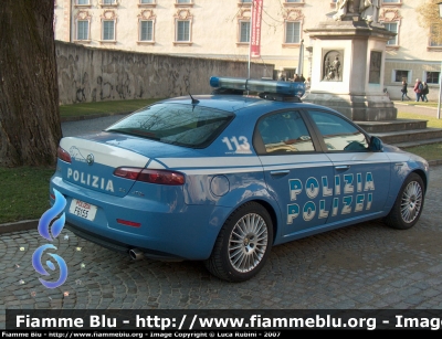 Alfa Romeo 159
Polizia di Stato-Polizei
Autovettura in Servizio Presso Il Commissariato di Bressanone-Brixen
POLIZIA F6155
Parole chiave: Alfa_Romeo 159 Polizia Polizei Bressanone BZ