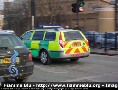Ford Mondeo Stationwagon II serie
Great Britain - Gran Bretagna
London Ambulance
Parole chiave: Ford Mondeo_Stationwagon_IIserie Automedica