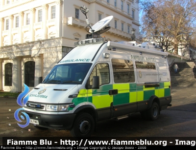 Iveco Daily III serie
Great Britain - Gran Bretagna
 London Ambulance 
Posto di comando mobile avanzato 
Parole chiave: Iveco Daily london ambulance comando mobile