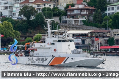 Pattugliatore
Türkiye Cumhuriyeti - Turchia
Sahil Güvenlik - Coast Guard - Guardia Costiera
71
Parole chiave: Pattugliatore