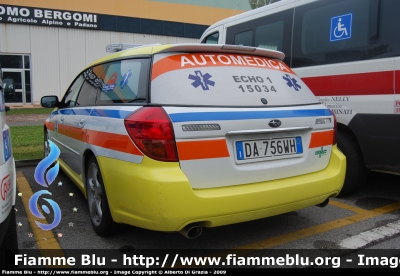 Subaru Legacy AWD III serie
Blu Emergency
Mossano ( VI )
"ECHO 1"
Allestimento PML
Parole chiave: Subaru Legacy_Awd_IIIserie 118_Vicenza Automedica Blu_Emergency Reas_2009