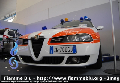 Alfa Romeo 156 Sportwagon II serie
Croce Verde Romana
Autovettura Ex Polizia Stradale
Parole chiave: Alfa-Romeo 156_Sportwagon_IIserie 118_Roma Automedica CV_Romana Reas_2009