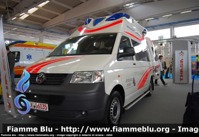 Volkswagen Transporter T5
Veicolo dimostrativo Ambulanz Mobile
Parole chiave: Volkswagen Transporter_T5 Ambulanza Reas_2009
