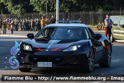 Lotus Evora
Carabinieri
CC CX 313
Parole chiave: Lotus Evora CCCX313 Festa_della_Republica_2012