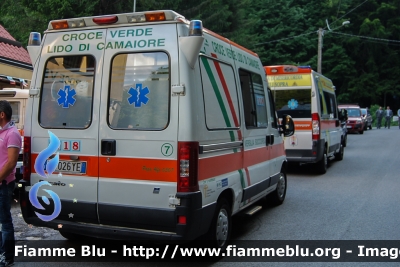 Fiat Ducato III serie
Pubblica Assistenza Croce Verde Lido di Camaiore (LU)
Allestita Fast
Parole chiave: Fiat Ducato_IIIserie Ambulanza
