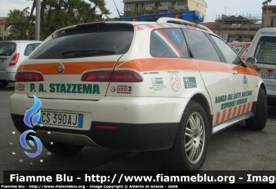 Alfa Romeo 156 Crosswagon Q4
Pubblica Assistenza Stazzema
Parole chiave: Alfa-Romeo 156_Crosswagon_Q4 118_Versilia Automedica PA_Stazzema Soccorsiadi_2008