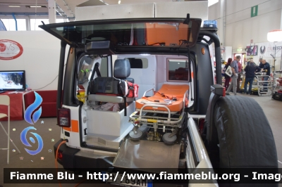 Jeep Wrangler IV serie
118 Toscana Nord Ovest - Massa
Soccorso Cave
Allestita AVS
Parole chiave: Jeep Wrangler_IVserie Ambulanza Reas_2018