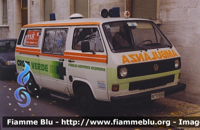 Volkswagen Transporter T3
P.A.V. Croce Verde Verona
56
Parole chiave: Volkswagen Transporter_T3 Ambulanza