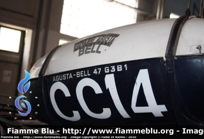 Agusta-Bell AB47 G3B1
Carabinieri
Esposto al Museo del Volo "Volandia"
CC 14
Parole chiave: Agusta-Bell AB47_G3B1 CC14 Elicottero