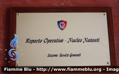 Ingresso Reparto
Carabinieri
Reparto Operativo Nucleo Natanti
