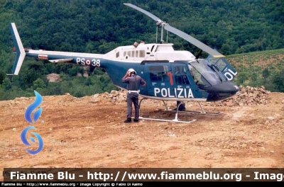 Agusta Bell AB 206
Polizia di Stato
Servizio Aereo
PS-38

Parole chiave: AB206 Poli_38 Elicottero