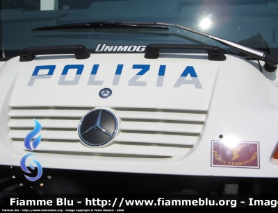 Mercedes-Benz Unimog U500
Polizia di Stato
Polizia Ferroviaria
Parole chiave: Mercedes-Benz Unimog_U500 Festa_della_polizia_2006