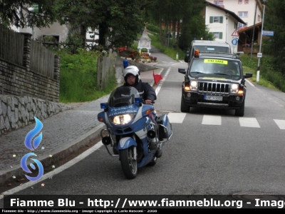 Bmw r850rt
Polizia Stradale, moto in chiusura della Transalp 2008 Monaco di Baviera - Bibbione
Parole chiave: Bmw r850rt 
