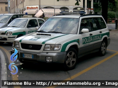Subaru Forester I serie 
Polizia Locale
Comune di Salò Bs
livrea aggiornata 
BY620LK
Parole chiave: Subaru Forester_Iserie BY620LK