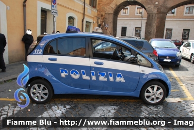 Citroen C-Zero
Polizia di Stato 
Ispettorato di Pubblica Sicurezza presso il Vaticano 
POLIZIA H6283
Parole chiave: Citroen C-Zero PoliziaH6283