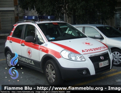 Fiat Sedici
Croce Rossa Italiana
Comitato Locale di Arenzano
CRI 241 AA
Parole chiave: Fiat Sedici 118_Genova Automedica CRI241AA