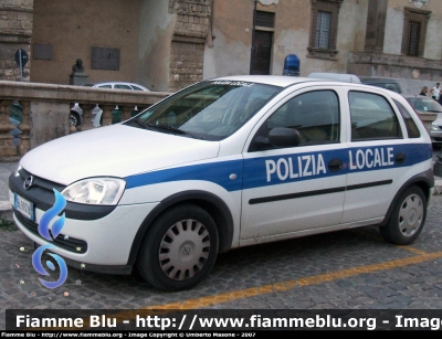 Opel Corsa III serie
Polizia Locale Tarquinia
Parole chiave: Opel Corsa_IIIserie PL_Tarquinia