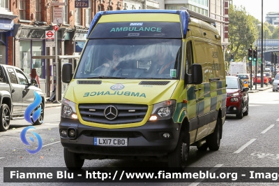 Mercedes-Benz Sprinter III serie restyle
Great Britain - Gran Bretagna
London Ambulance
Incident Rescue Unit
Parole chiave: Mercedes-Benz Sprinter_IIIserie_restyle Ambulanza