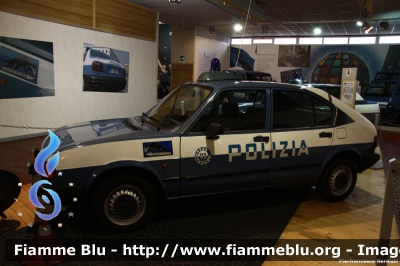 Alfa Romeo Alfasud II serie
Polizia di Stato
Squadra Volante 
Esemplare esposto presso il Museo delle auto della Polizia di Stato
POLIZIA 60920
Parole chiave: Alfa-Romeo Alfasud_IIserie POLIZIA60920