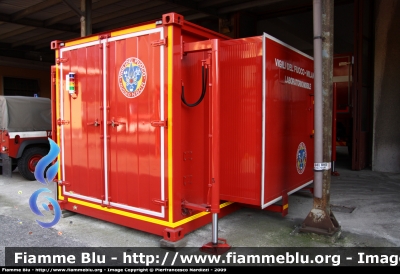 Container Scarrabile Laboratorio Mobile NBCR
Vigili del Fuoco
Comando Provinciale di Milano
Nucleo NBCR
