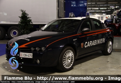 Alfa Romeo 159
Carabinieri
in esposizione al Traspotec '09
CC CN 470
Parole chiave: Alfa-Romeo 159 CCCN470