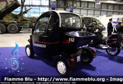 Global Electric Motocars E2
Carabinieri
in esposizione al Traspotec '09
CC A4498
Parole chiave: Gem E2 CCA4498