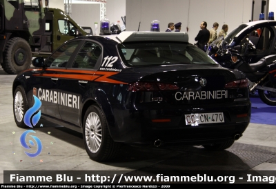 Alfa Romeo 159
Carabinieri
in esposizione al Traspotec '09
CC CN 470
Parole chiave: Alfa-Romeo 159 CCCN470