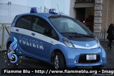 Citroen C-Zero 
Polizia di Stato
Ispettorato di Pubblica Sicurezza presso il Vaticano
POLIZIA H6283 
Parole chiave: Citroen C-Zero PoliziaH6283