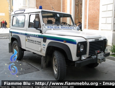 Land Rover Defender 90 Td5
Polizia Idraulica Provincia di Pisa
Servizio Difesa del Suolo
Parole chiave: Land Rover Defender 90_Polizia Idraulica Pisa_Giornate_della_Protezione_Civile_Pisa_2008