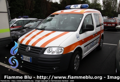 Volkswagen Caddy III Serie
Sos Sona (VR)
Gruppo di Protezione Civile 
Allestimento Ambulanz Mobile
Parole chiave: Volkswagen Caddy_IIISerie_SOS Sona Automedica_REAS 2009