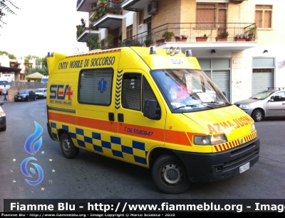 Fiat Ducato II Serie
SEA S.r.l.
Sanità Emergenza Ambulanze
Roma
Parole chiave: Lazio (RM) Fiat Ducato_IISerie Ambulanza