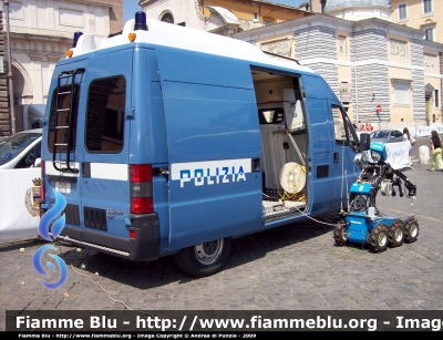 Fiat Ducato II serie 
Polizia di Stato
Nucleo Artificieri
Polizia B5776
Parole chiave: Fiat Ducato_IIserie PoliziaB5776