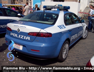 Alfa Romeo 159
Polizia di Stato
Squadra Volante
POLIZIA F3765
Parole chiave: Alfa Romeo 159_polizia F3765
